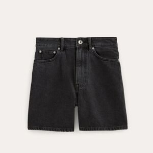Everlane Black Denim A-line Shorts